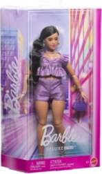 barbie deluxe modelka – fialové šortky