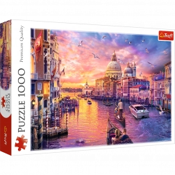Puzzle 1000 dílků – Kouzlo Benátek TREFL