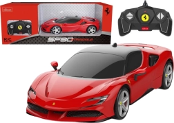 Dálkově ovládané auto RASTAR 1:18 FERRARI SF90 Stradale červené