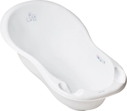 Anatomická dětská vanička s výpustí 102 cm LUX Bunny bílá