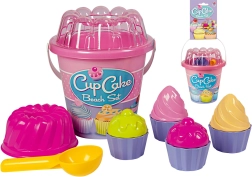 Androni sada na písek dortíky – střední – Růžová