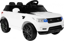 Dětské elektrické autíčko bílé