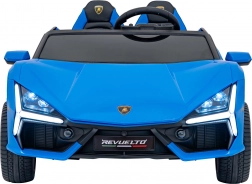 Dětské elektrické autíčko LAMBORGHINI Revuelto XL – modré, 24 V, 2 místa