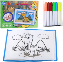 Magická malířská tabule DIY s omyvatelnými fixy