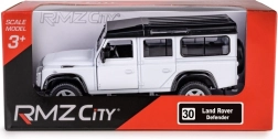 kovový model land rover defender 110 1:35 bílý – rmz city
