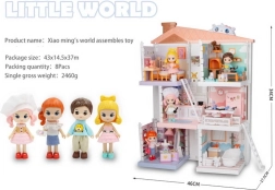 Domeček pro panenky s příslušenstvím