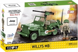 Kostičky Jeep Willys MB 132 dílů