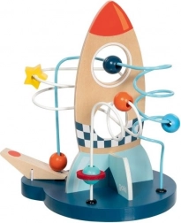 Dřevěné korálkové bludiště Les