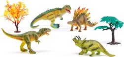 Sada dinosaurů Ztracený svět – figurky a stromy pro pravěké hraní