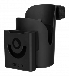 Držák na hrnek a telefon Ove Black Carbon