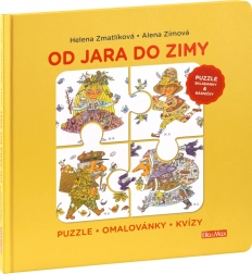 Od jara do zimy – Puzzle, básničky, omalovánky, kvízy