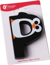 Classic World dřevěné písmeno P