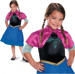 Dětský kostým Disney Frozen Anna pro holčičky 109–123 cm (5–6 let)