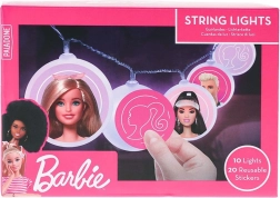 Světelný řetěz BARBIE s nálepkami