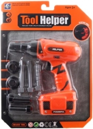 Dětská bateriová vrtačka se sadou nástavců