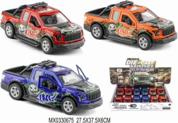 Herní auto 1:32 s táhni a jeď funkcí