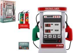 Dětská benzínová pumpa na baterie se zvukem a světlem