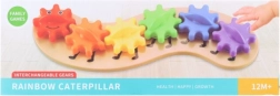 Ozubená housenka – vzdělávací převodová hračka pro děti