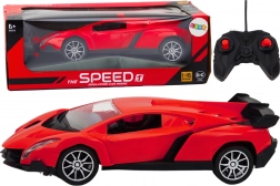 RC Auto 1:16 červený sportovní vůz na dálkové ovládání
