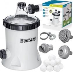 Bestway filtrační čerpadlo k bazénu 5678 l/h na filtrační kuličky Polysphere
