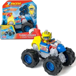 T-Racers Power Trucks Turbo Digger vozidlo 2v1