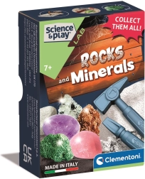 Clementoni Science & Play geologická minisada – skály a minerály