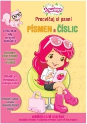 Sešit aktivit Jahůdka – procvičování písmen a číslic se stíratelným popisovačem