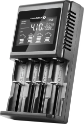 Univerzální nabíječka EVERACTIVE UC-4000 pro akumulátory Li-ion a Ni-MH