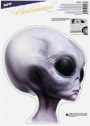 Halloweenské elektrostatické okenní samolepky