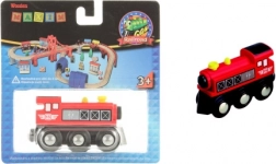 Maxim parní lokomotiva – červená