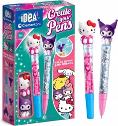 Clementoni idea mini továrna na kuličková pera Hello Kitty a přátelé