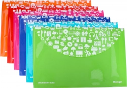 Plastová složka s drukem 33,3x23,3 cm