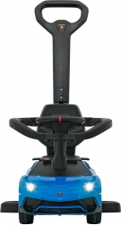 Odrážedlo s vodicí tyčí Lamborghini Aventador SV – Modrá