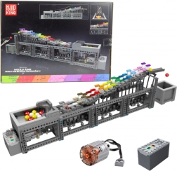 Stavebnice kuličková dráha s elektrickým motorem, 1038 dílků