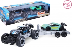 Tahač s osobním autem 45 cm na setrvačník