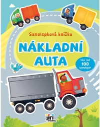 Samolepková knížka Nákladní auta