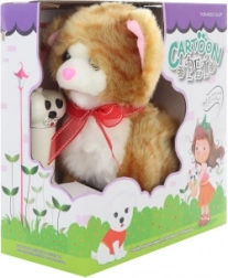 Hnědá kočka na kabel