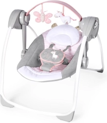 Ingenuity houpačka s melodií Cuddle Lamb do 9 kg