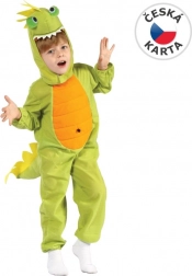Karnevalové šaty Dinosaurus pro děti 92-104 cm