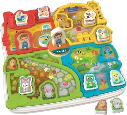 Interaktivní farma pro děti s melodiemi a zvuky