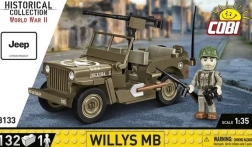 cobi willys mb – stavebnice vojenského džípu 1:35