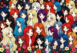 Alipson puzzle Dámy z tajné zahrady 1000 dílků