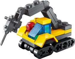 Qman Squros Extreme přestavitelný set Scorpion – bourací stroj 3v1