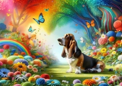 Puzzle Motýlí Návštěvník 25 Dílků