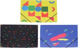 Složka s gumičkou 31,4 × 23,5 cm – mix barev