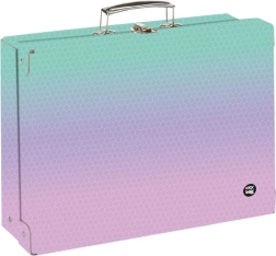 Kufřík A4 OXY NEXT Ombre Pink