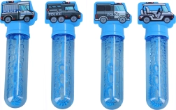 Bublifuková hůlka policejní auto 14 cm - 1 kus