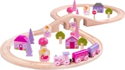 Dřevěná vláčkodráha Osmice Princezen Bigjigs Rail