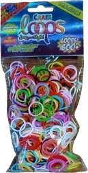 Sada LOOM gumiček CRAZE 600 ks
