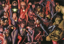 Puzzle 1000 dílků Marvel - kompaktní